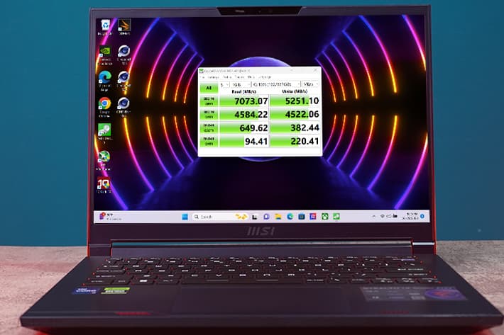 performa MSI Stealth 14 Studio