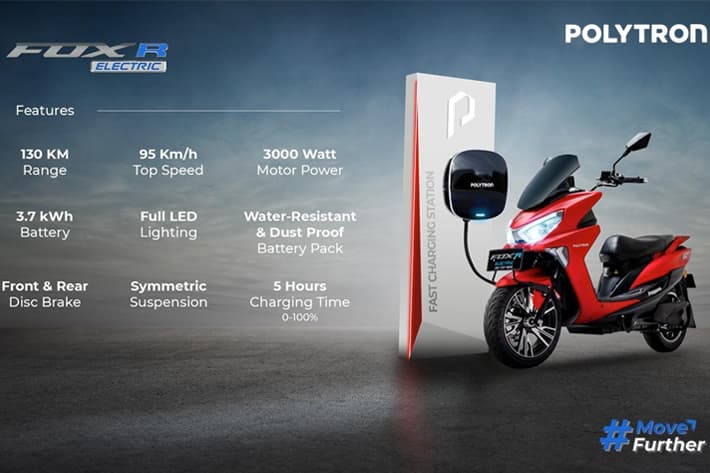 11 Fitur Canggih Motor Listrik Polytron Fox-R-1