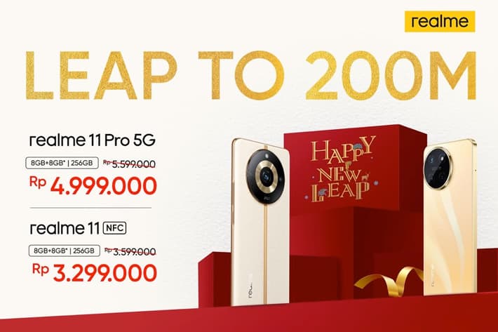 Harga realme 11 Series Lebih Hemat Hingga 600 Ribuan-0