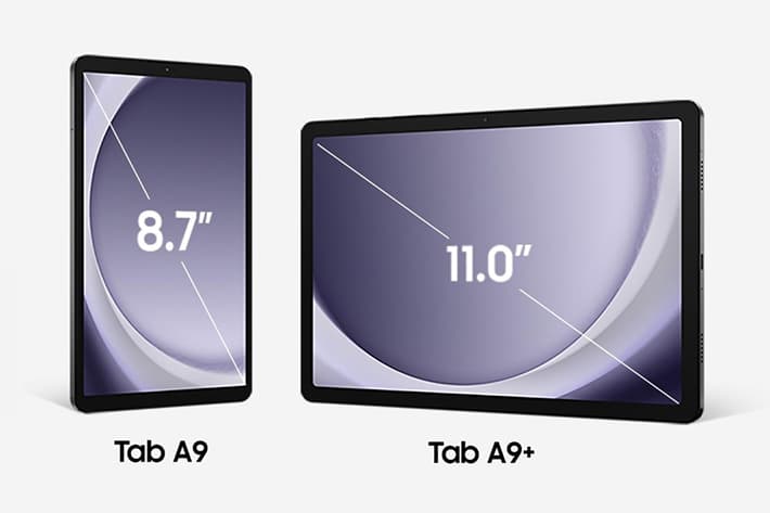 Galaxy Tab A9 dan Galaxy Tab A9 Plus