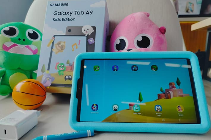 Galaxy Tab A9 dan A9+ Series Kids Edition