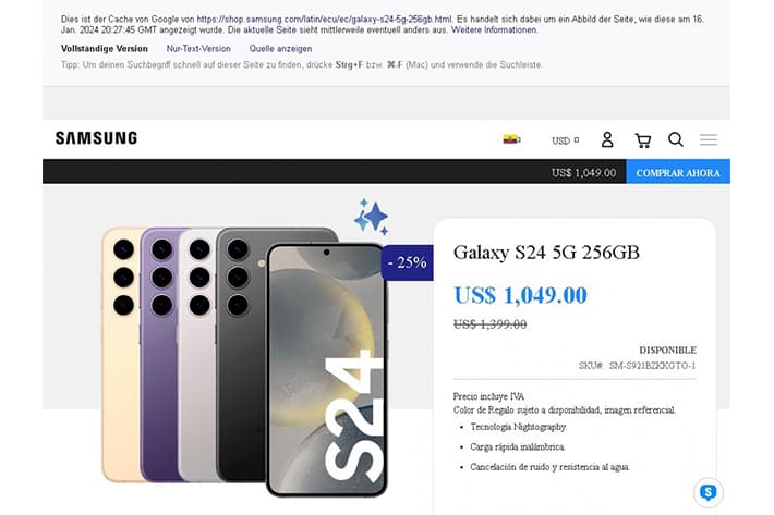 Samsung Ekuador Bocorkan Galaxy S24 Series?-0