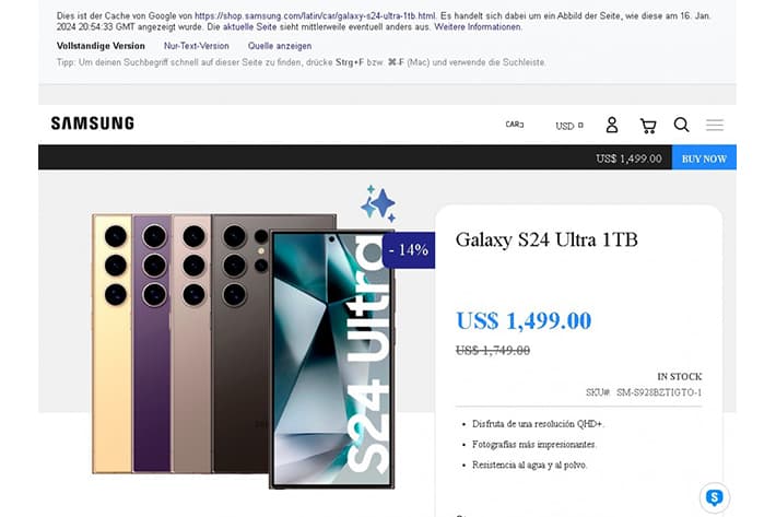 Samsung Ekuador Bocorkan Galaxy S24 Series?