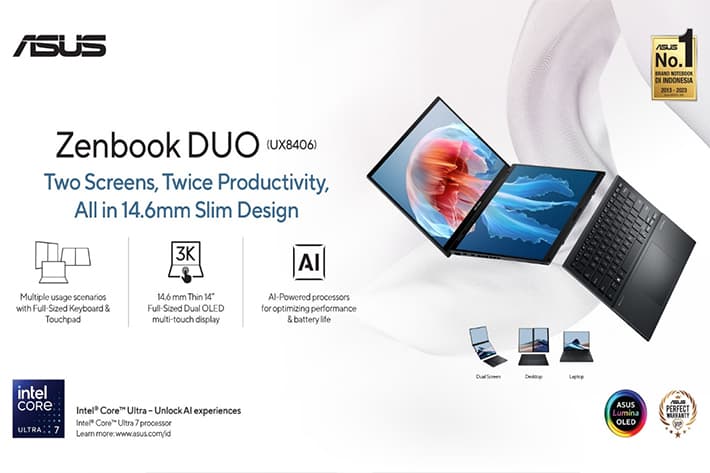 Asus Zenbook DUO (UX8406)