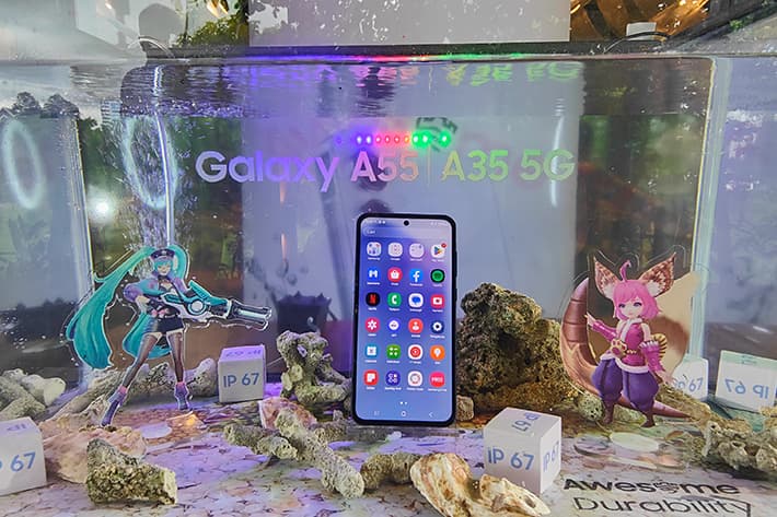 Samsung Galaxy A55 5G dan Galaxy A35 5G