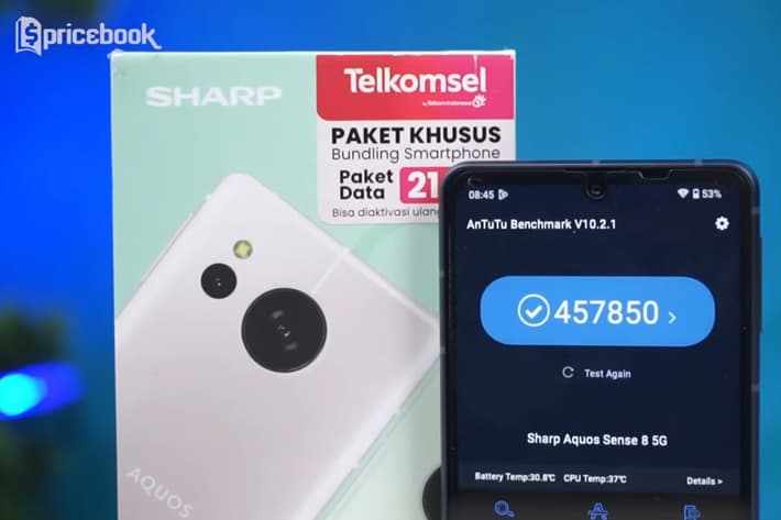 review Sharp Aquos Sense 8