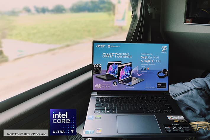 Acer Swift X 14 AI Mudik Produktif