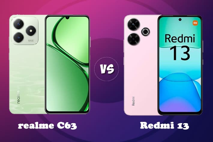 realme C63 vs Redmi 13