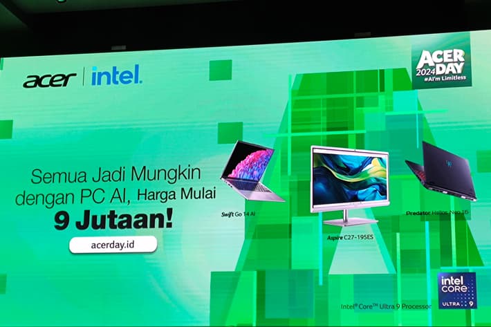 Acer Day 2024 “AI’m Limitless”Tawarkan Pengalaman AI Tanpa Batas
