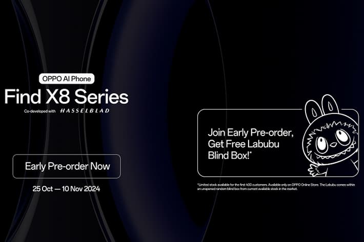 Daftar Early Pre-order OPPO Find X8 Series Dapat Labubu Gratis