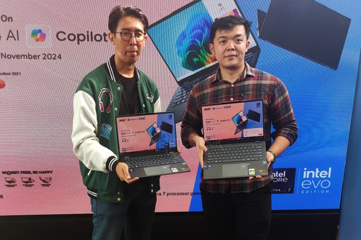 Acer Rilis Swift 14 AI dalam 2 Varian, Harga Mulai 18 Jutaan