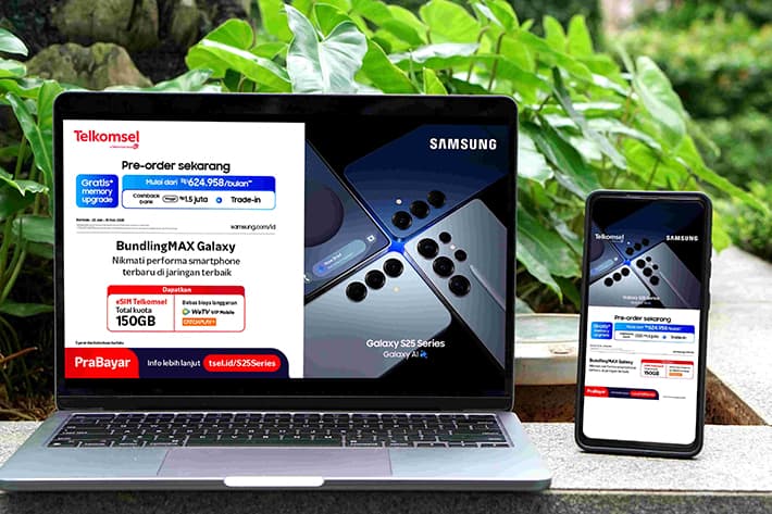 Telkomsel BundlingMax Samsung Galaxy S25