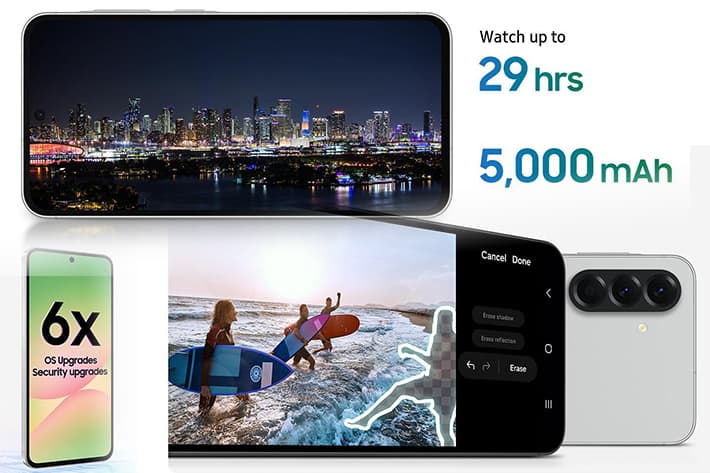 Galaxy A56 5G, Galaxy A36 5G, dan Galaxy A26 5G