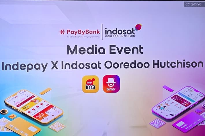 Indosat dan Indepay Hadirkan Fitur PaybyBank di myIM3 dan bima+
