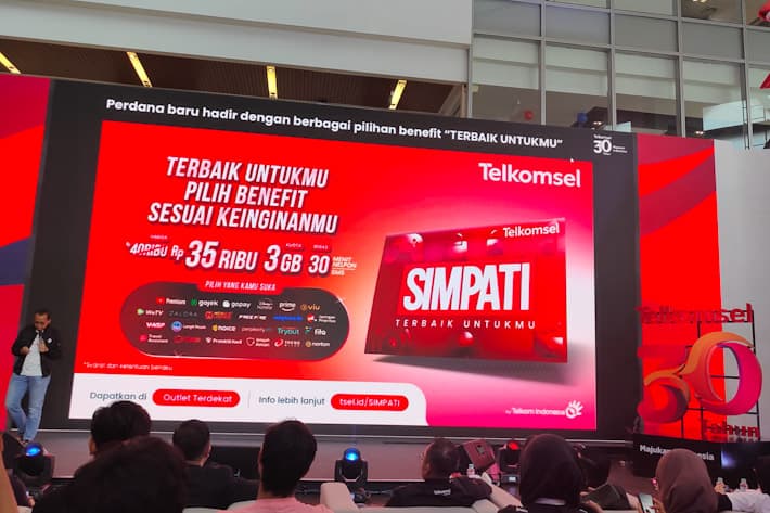 30 Tahun Telkomsel Bawa Evolusi SIMPATI Gantikan Prabayar