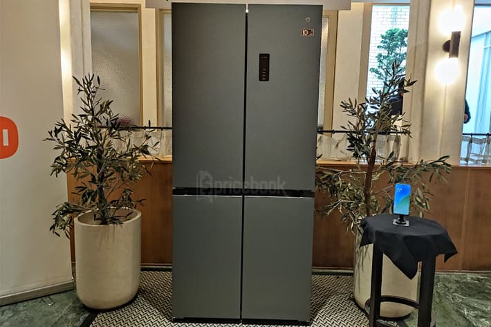 Kulkas Pintar Empat Pintu Perdana Xiaomi