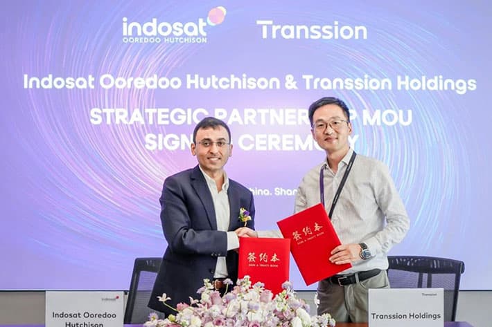 Indosat dan Transsion Kolaborasi