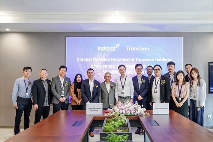 Indosat dan Transsion Kolaborasi