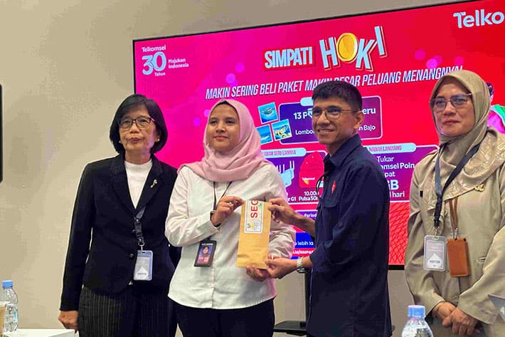Telkomsel Gelar Undian SIMPATI HOKI