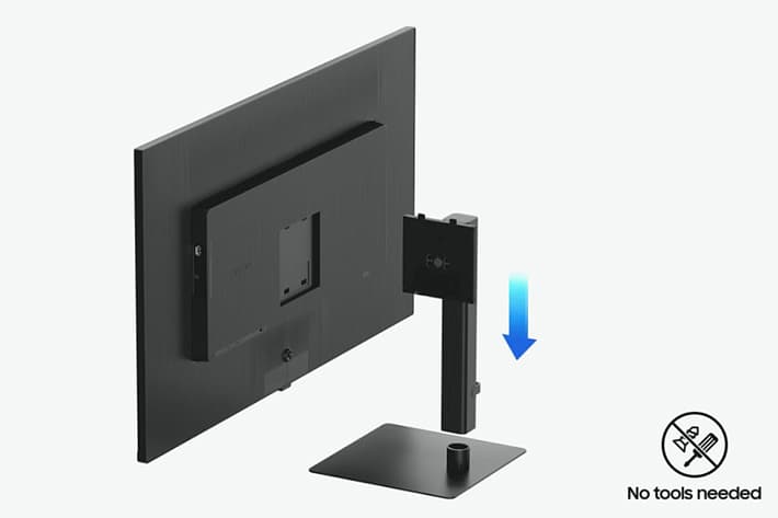 fitur Height Adjustment Stand samsung infinity s8