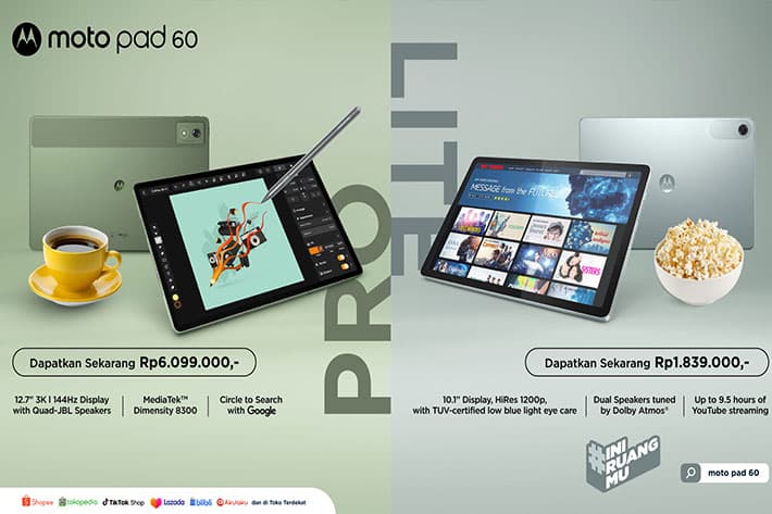 Motorola Moto Pad 60 Series