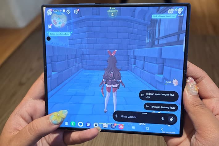 Galaxy Z Fold7 Ternyata Nyaman Buat Mobile Gaming!