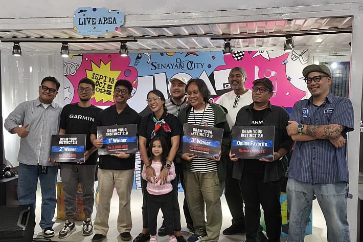 Garmin Umumkan Pemenang Draw Your Instinct 2.0