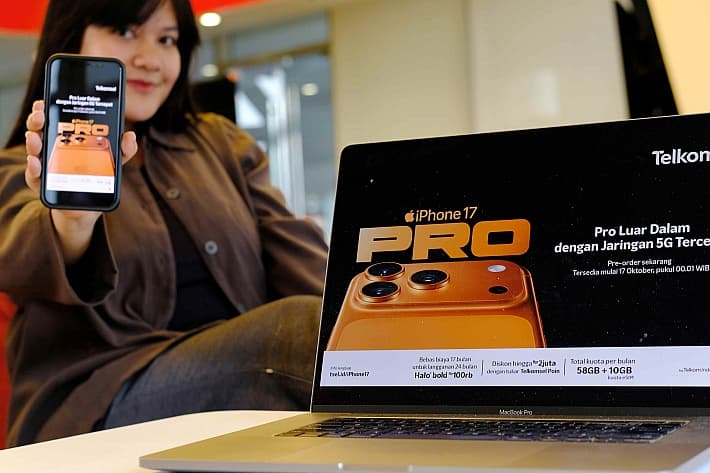 Telkomsel Luncurkan Bundling Eksklusif iPhone 17 Series, Bayar 7 Bulan Dapat 24 Bulan!