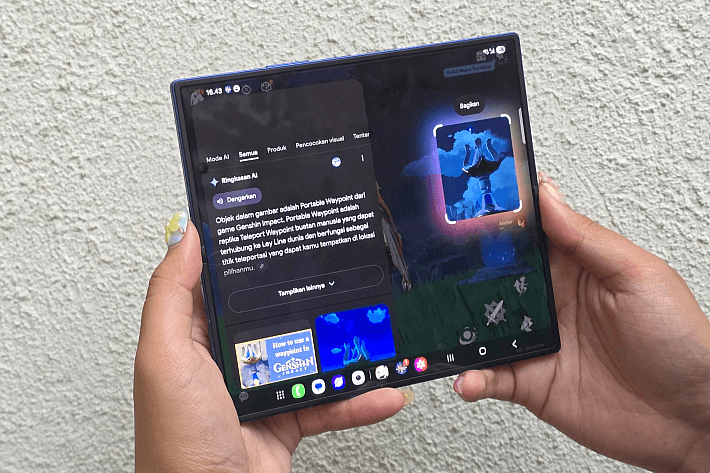 Gaming Lebih Cerdas dengan AI: Manfaatkan Gemini di Galaxy Z Fold7