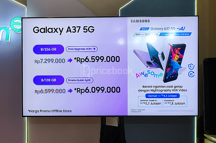 Harga Samsung Galaxy A37 5G