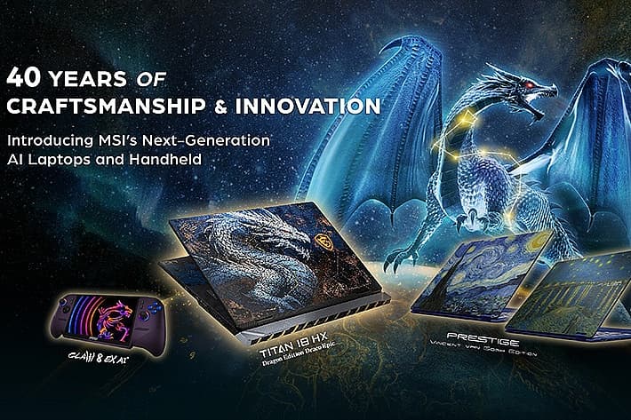MSI Unjuk Claw 8 EX AI+ Berbasis Intel Arc G3 Extreme dan Titan 18 HX Dragon Edition Draco Epic di COMPUTEX 2026-0