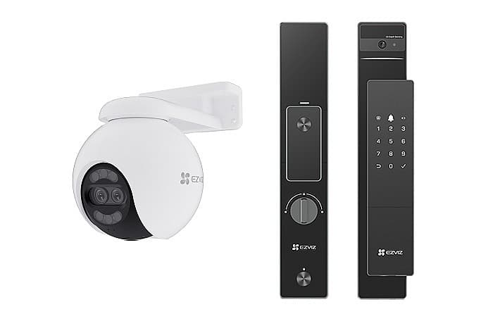 EZVIZ Tunjukkan Ekosistem Smart Home Berbasis AI di IBT 2026, Smart Lock Pakai Face Recognition-0