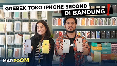 Cek Pasar Offline! Rekomendasi iPhone Second 2022 di Kamar Gadget Bandung!